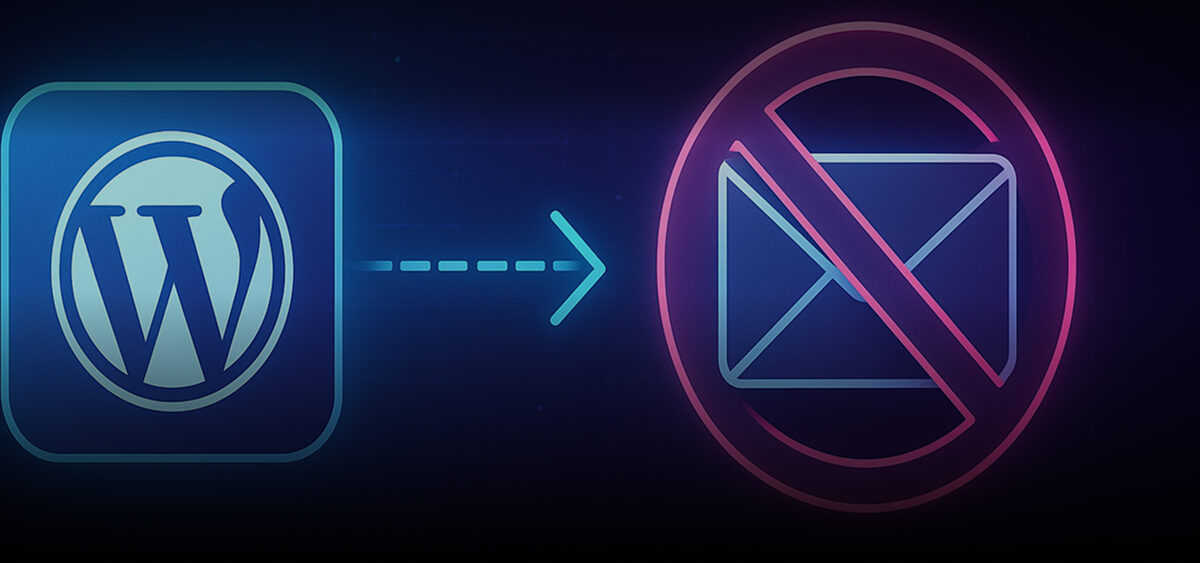 How to fix the WordPress not sending emails issue